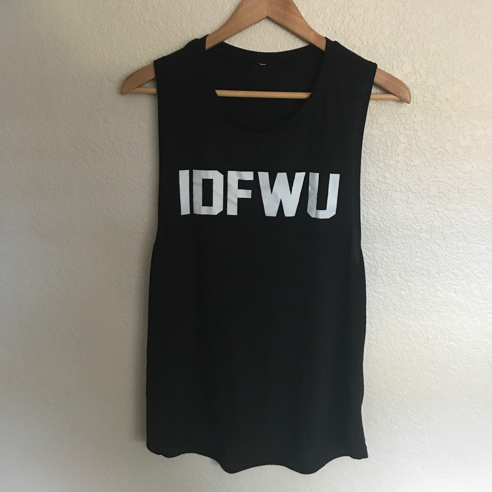 Private Party IDFWU muscle tank